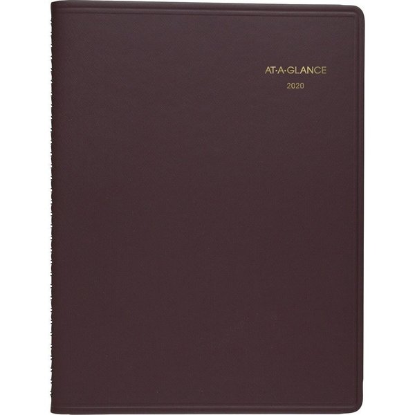 At-A-Glance Book, Appt, Weekly, Leather, Wn AAG7095050